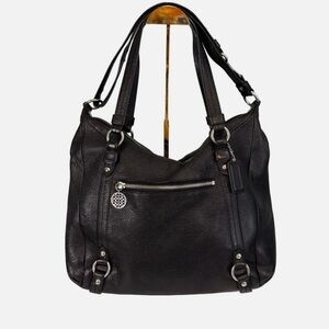 Coach pebbled leather Alexandra shoulder bag